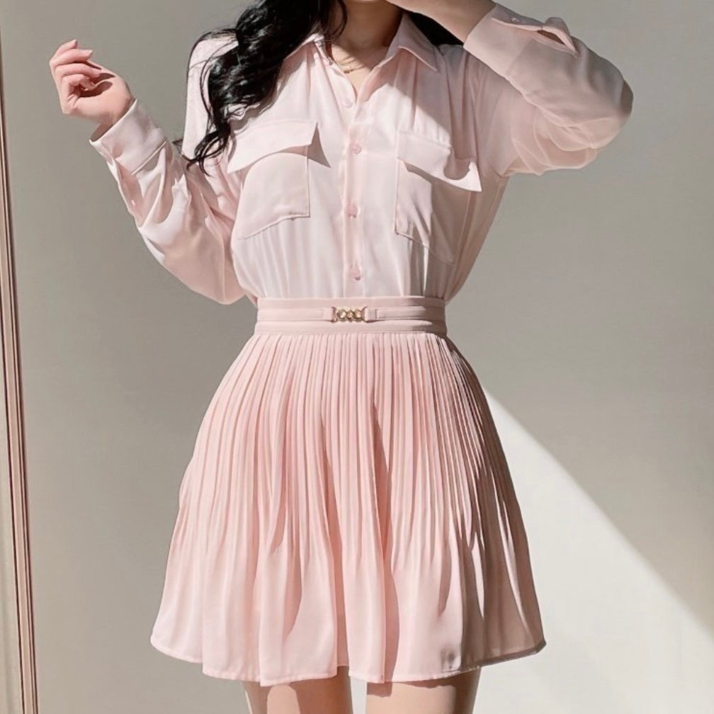 Mary Pleats Skirt