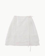 Stay Two Button Skirt