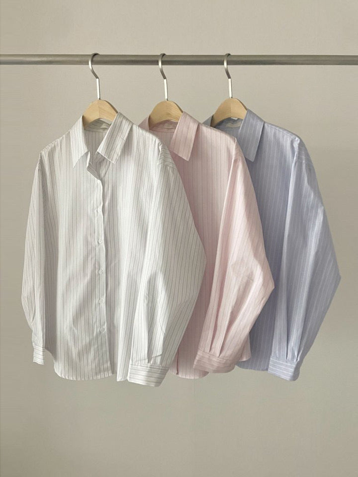 Over Striped Shirt