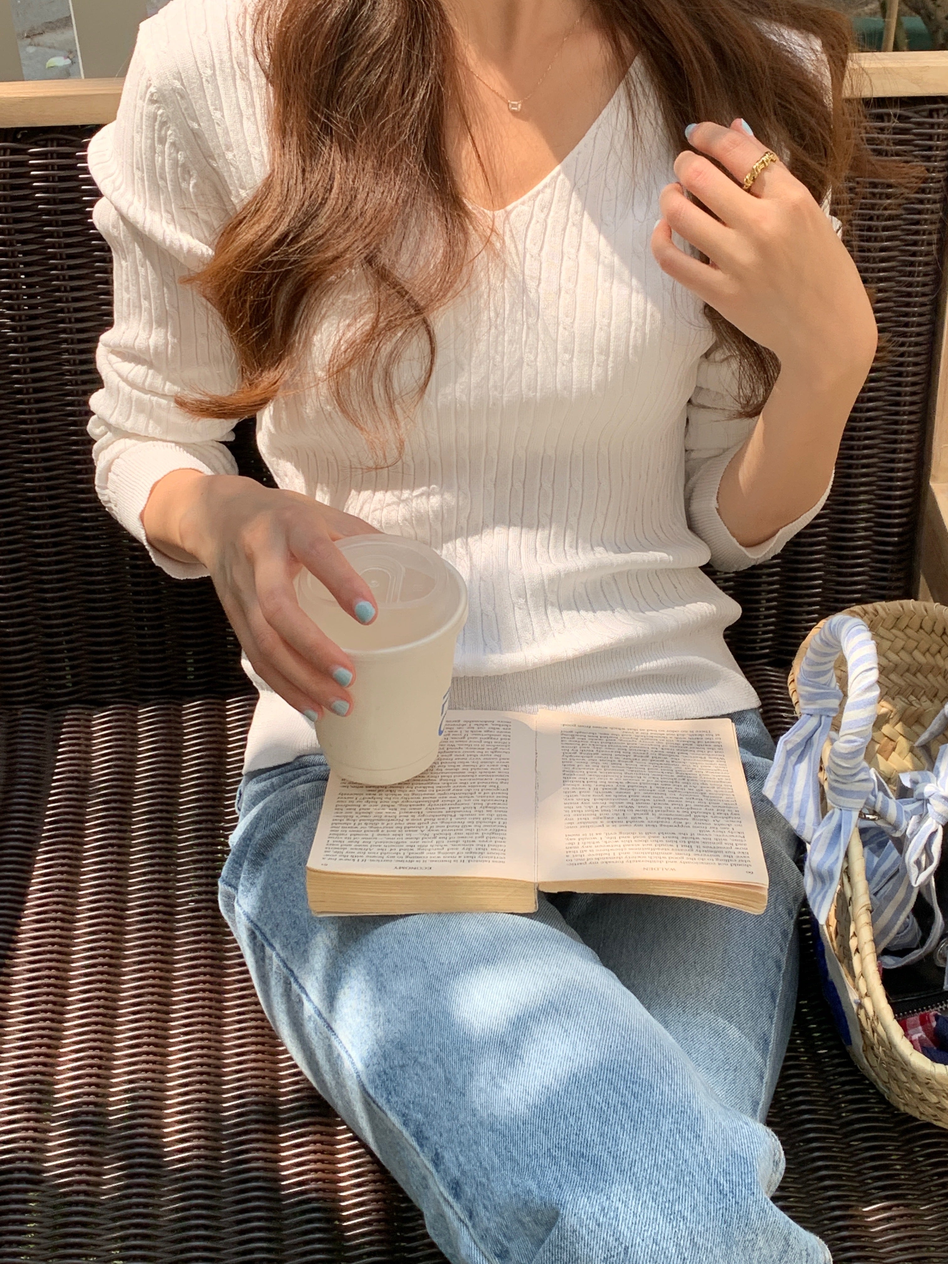 If V-Neck Knit