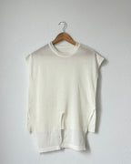 Cross Button Knit