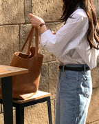 Wrinkle-Free Striped Shirt