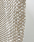 Plate Cotton V-Neck Knit