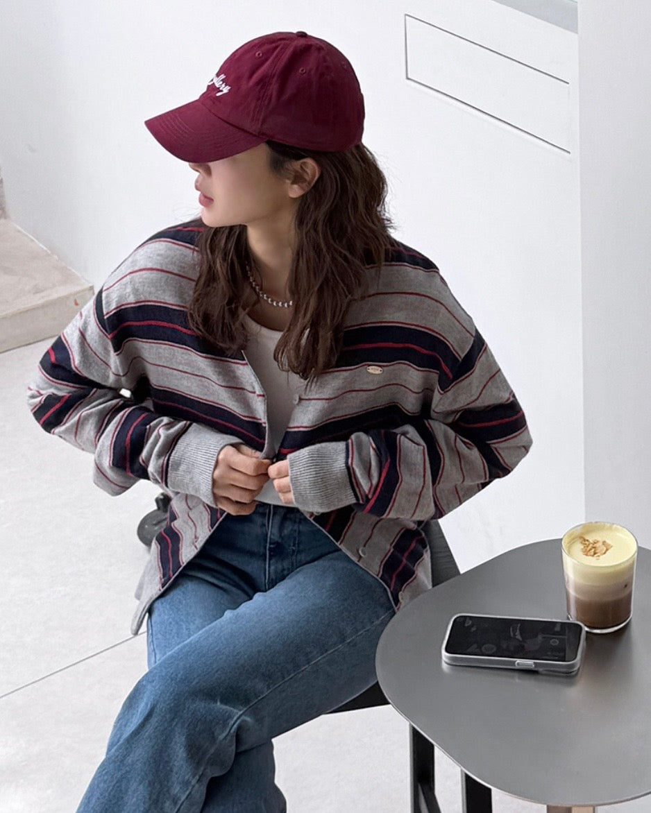 Jaime Striped Cardigan