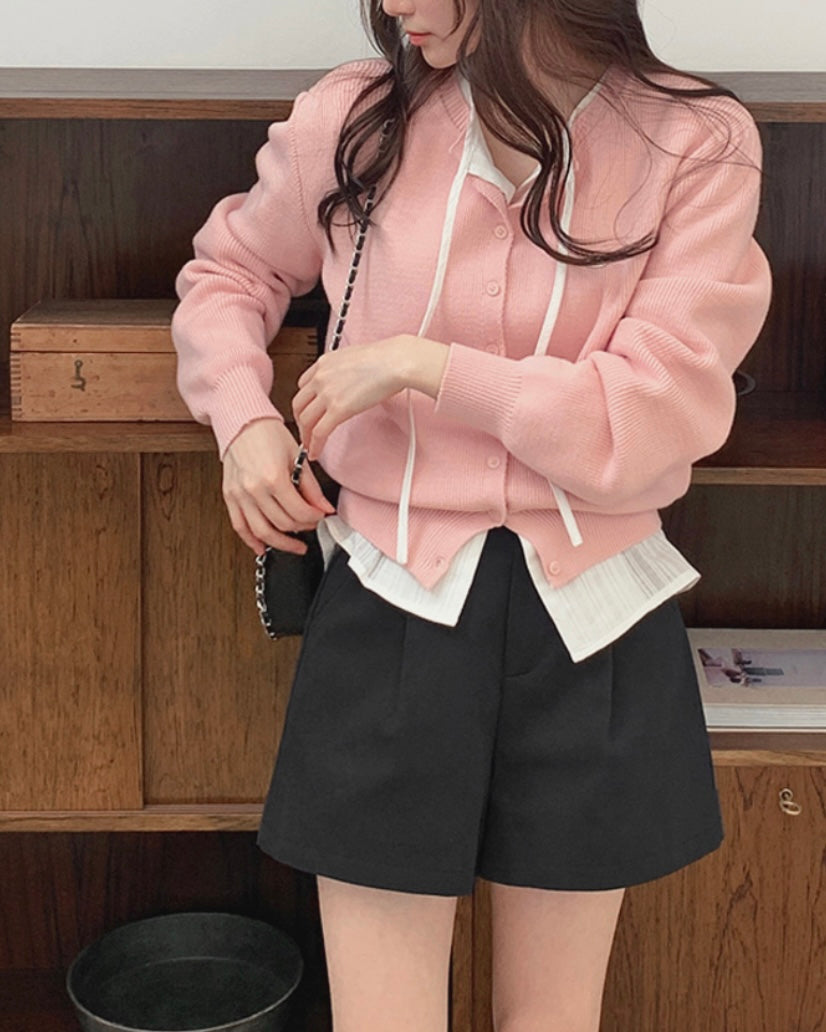 Daily Metal Charm Cardigan