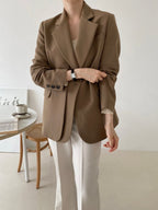 Double-layer One Button Jacket