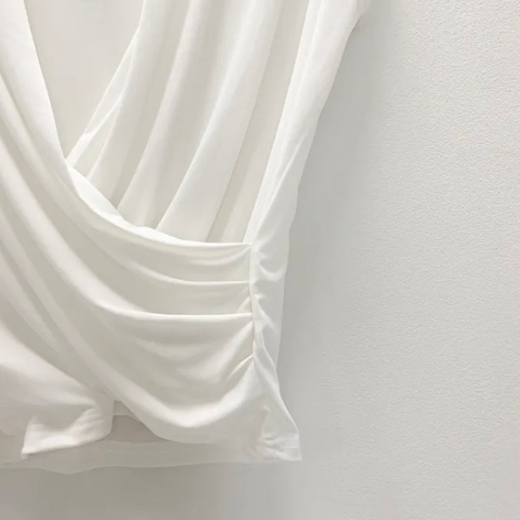 V Wrap Blouse