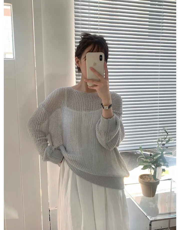 Landis Boat-Neck Knit Top