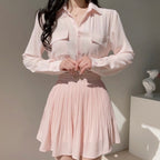 Mary Pleats Skirt