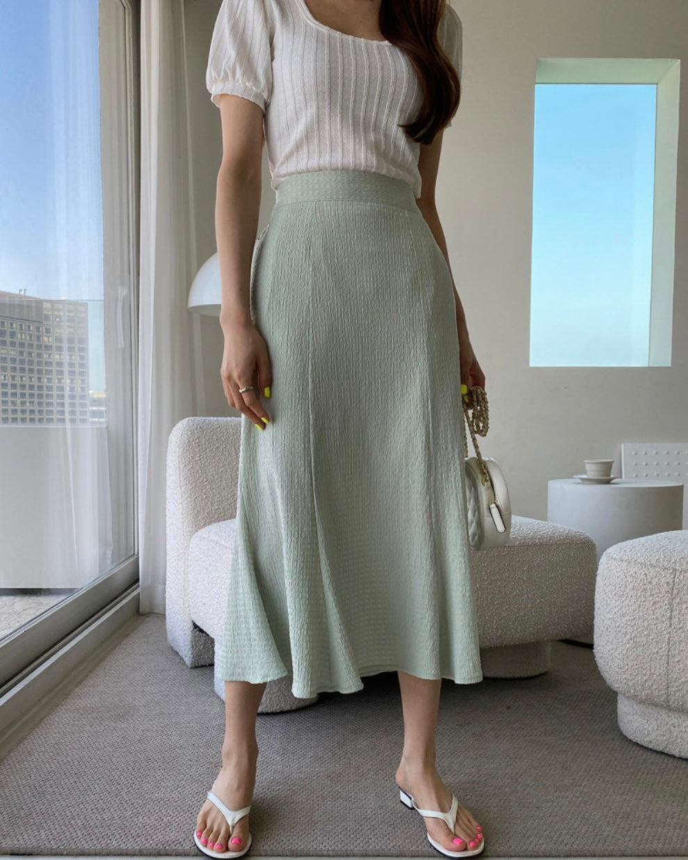 Embo Banding Skirt