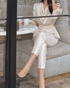 Zoe Drape Blouse