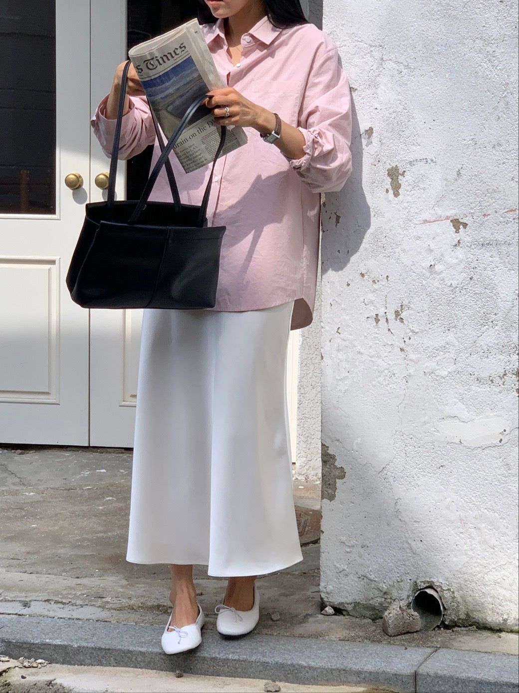 [S,M] Jian Satin Skirt