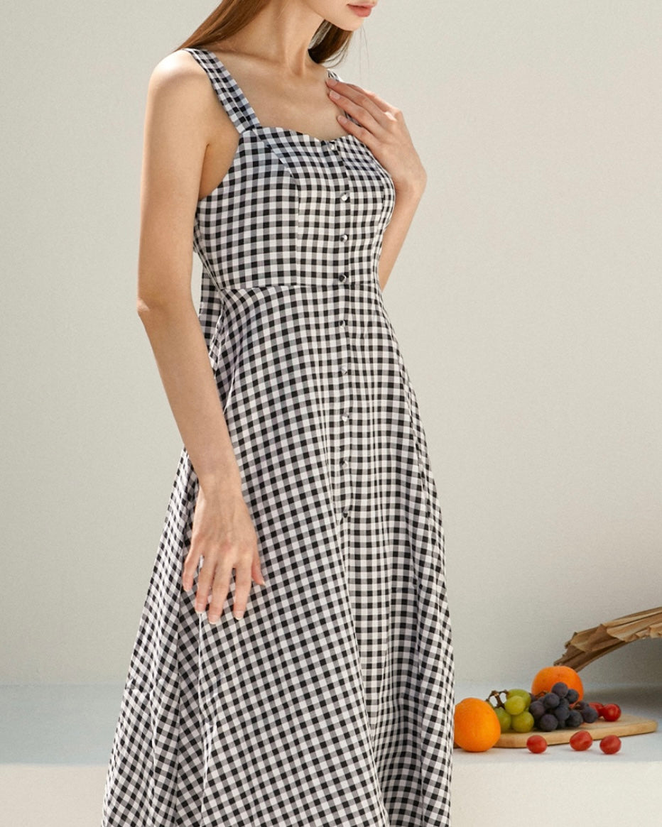 Dali Check Dress
