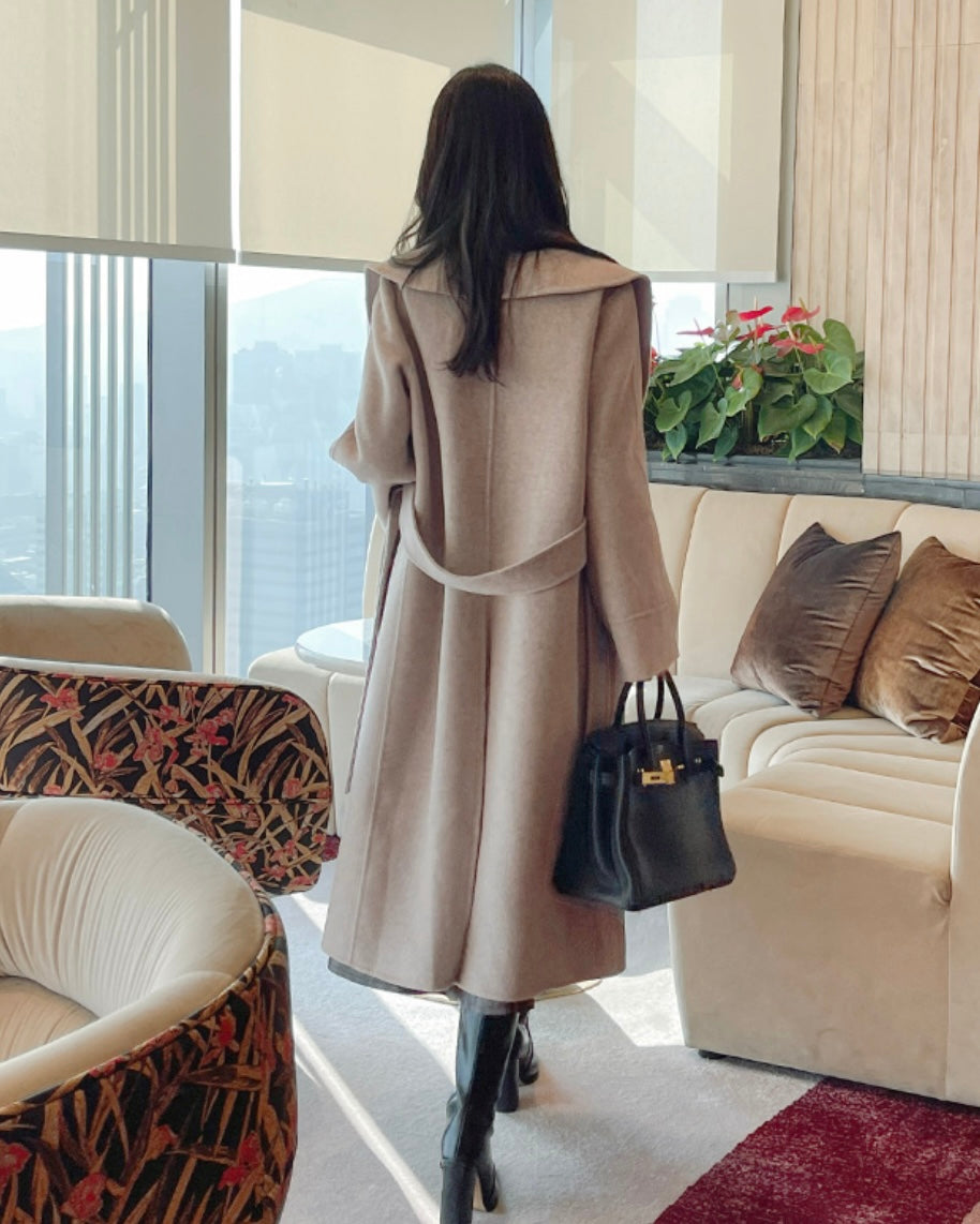 Briana Handmade 90% Wool Coat