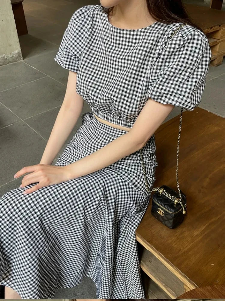 Check Two-Piece
