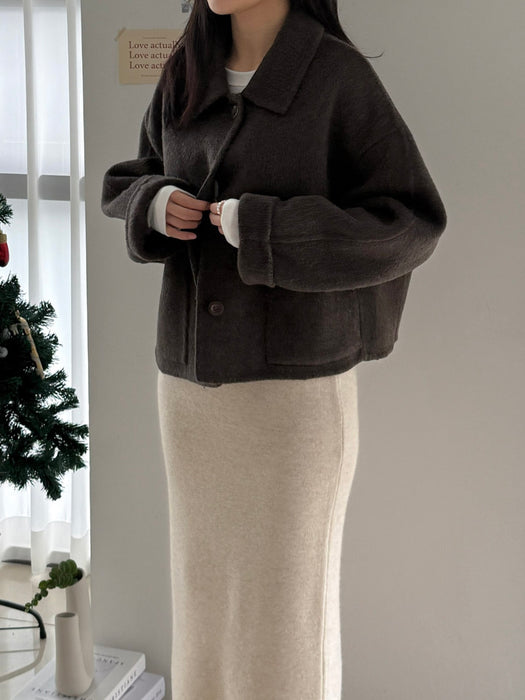 Weasley 80% Wool Short Coat