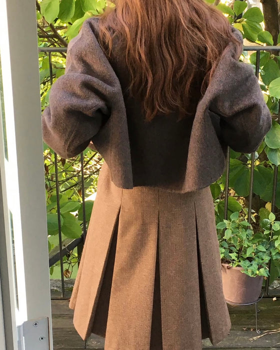 Weasley 80% Wool Short Coat
