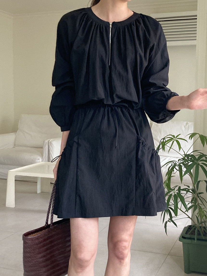 [ Pre-order ] Mine Cargo String Dress