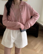 Biela Cardigan Set