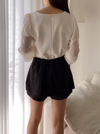 Chiffon Ribbon Blouse