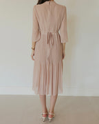 [ Pre-order ] Chiffon Pleats Dress
