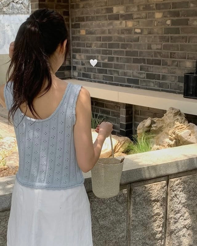 Lychee Knitted Sleeveless