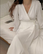 Sia Wrap Long Dress