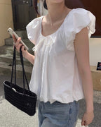 Balloon Ribbon Blouse