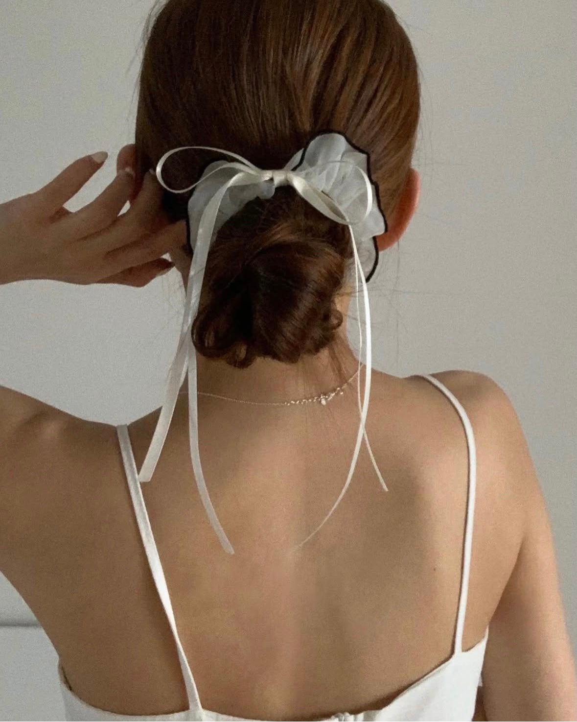 Ballet Ribbon Scrunchy