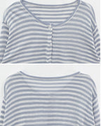 Breezy Striped Cardigan