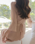 [ Pre-order ] Chiffon Pleats Dress