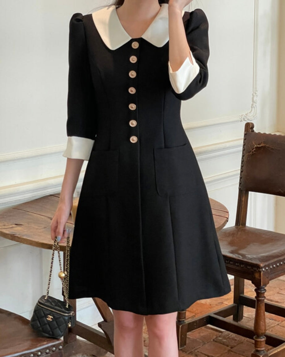 [ Pre-order ] Roar Tweed Dress