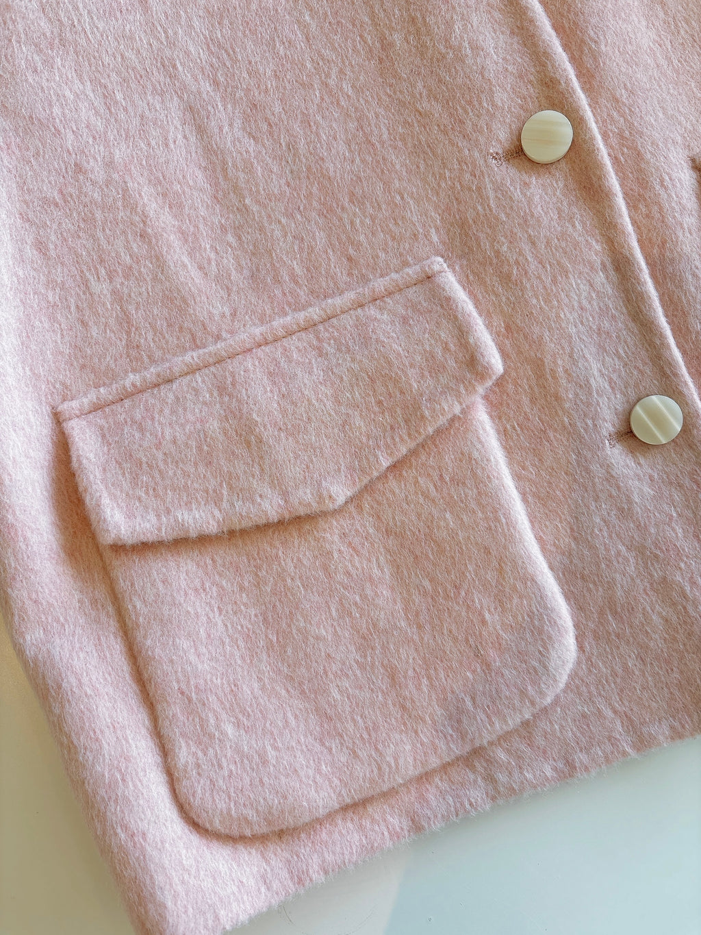 Pocket Wool Handmade Jacket