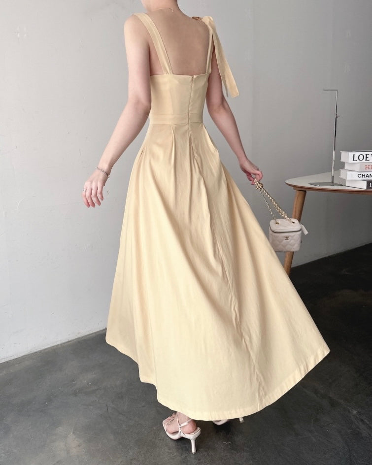 One Ribbon Long Dress