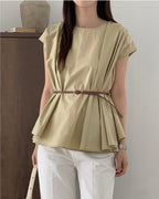 Belle Belt Blouse