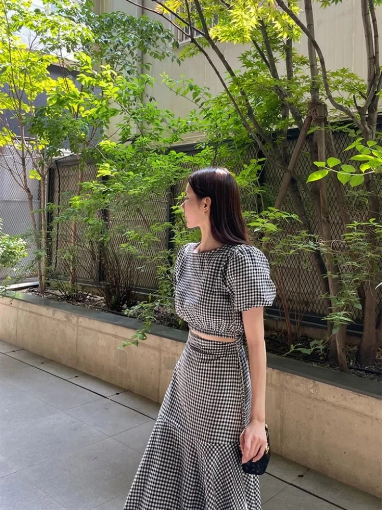 Check Two-Piece