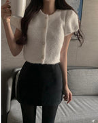 Snow Fur Blouse