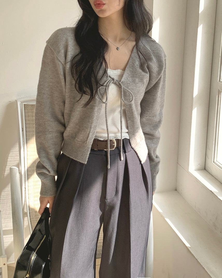 Bonbon Ribbon Cardigan