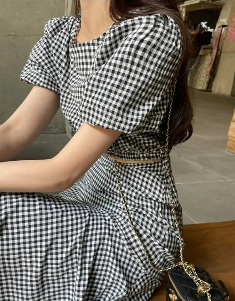 Check Two-Piece
