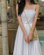 Pleats Sleeveless Dress