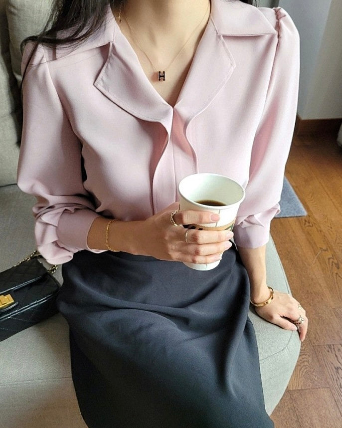 Merlin Collar Blouse