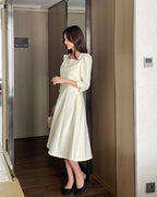 [ Pre-order ] Glen Tweed Dress - Mini / Long
