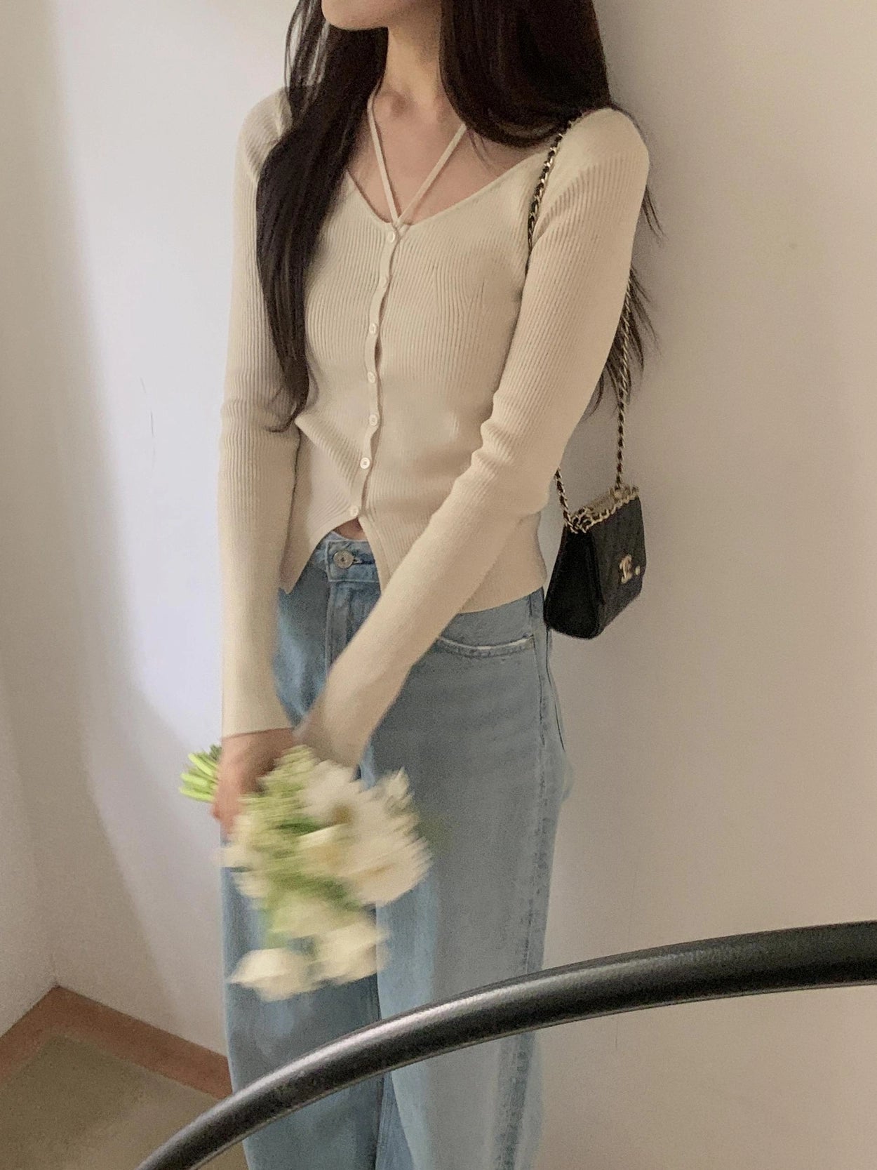[ Pre-order ] Diana Ribbon Cardigan