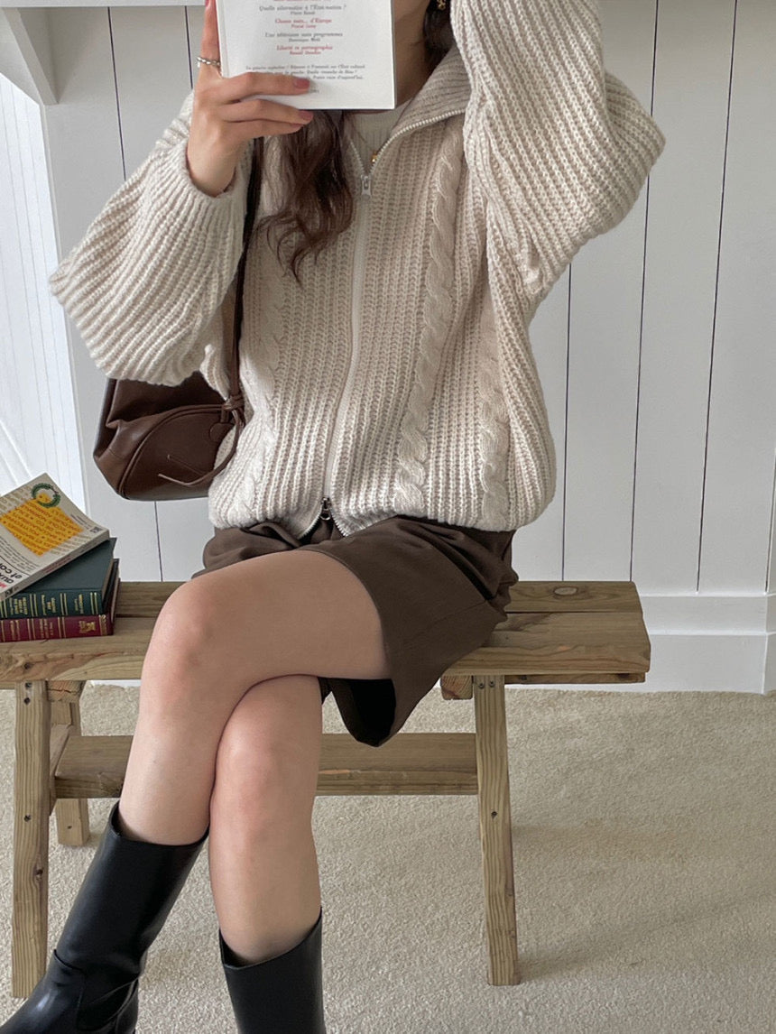 Days Knit Zip-Up