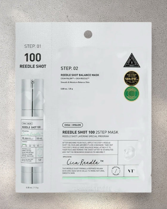 [ VT ] Reedle Shot 100 2Step Mask Sheet 1ea