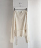 Yuri Ribbed String Knit Top