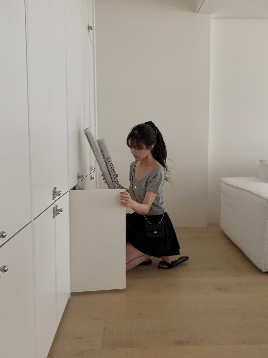 Soda Scoop-Neck Knit