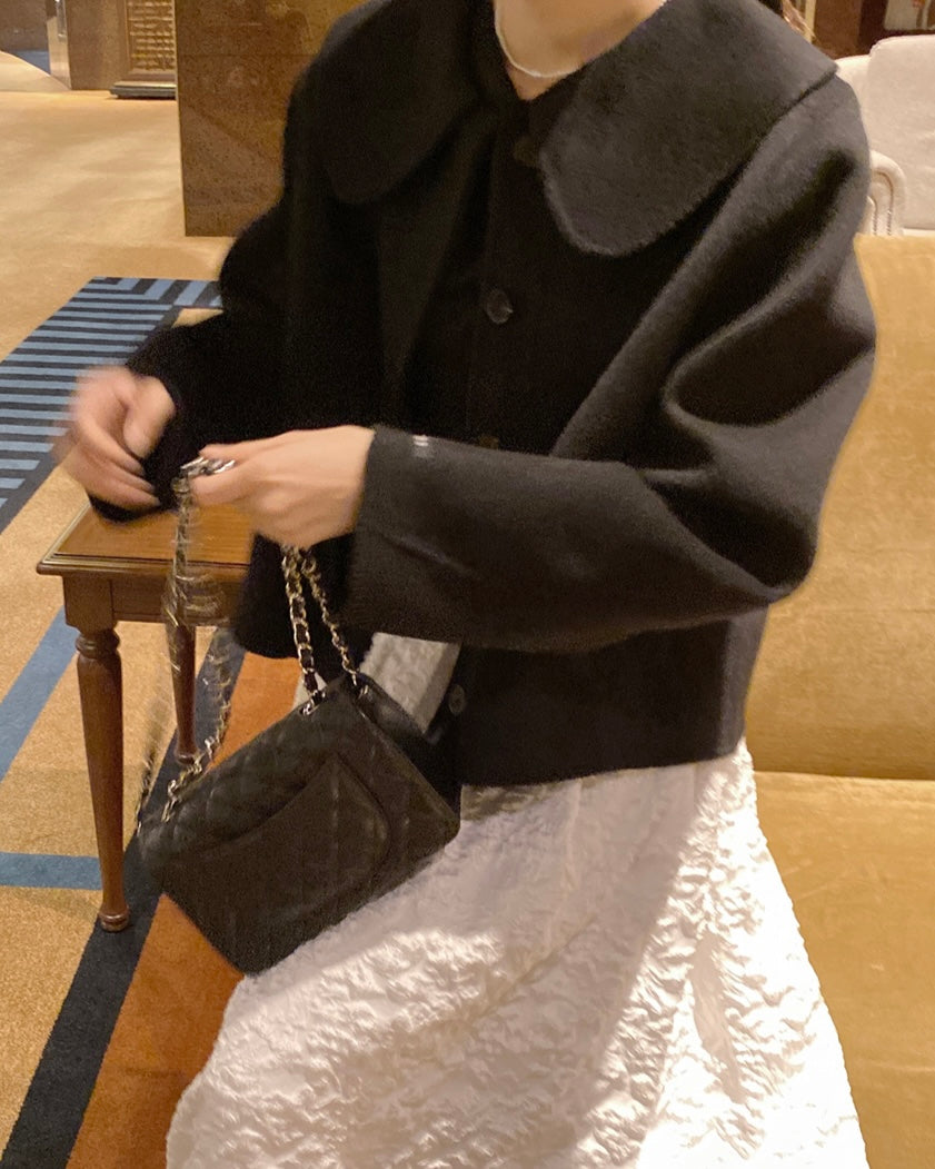Laura 80% Wool Short Coat