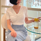 Twist Short Sleeves Knit
