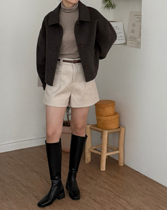 Weasley 80% Wool Short Coat